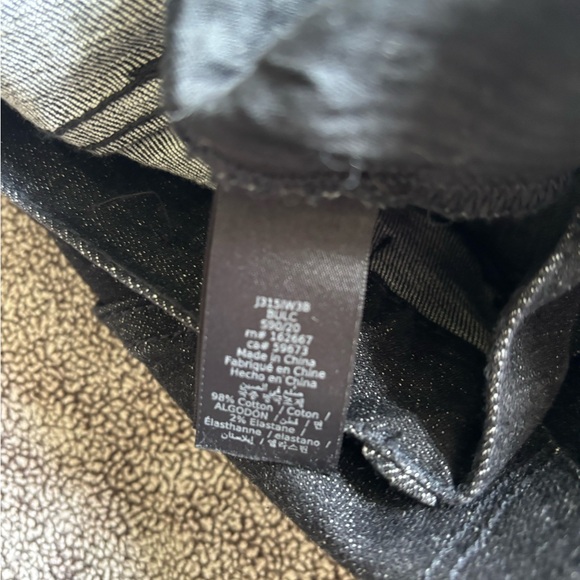 John Varvatos Black Skinny Jeans Sleek Modern Design - Picture 3 of 11